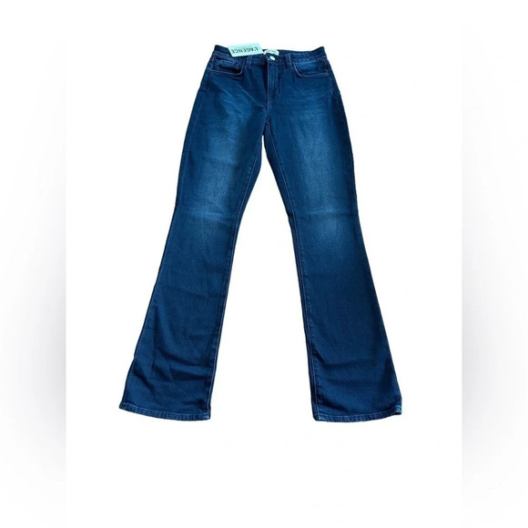 ! L'Agence Straight Leg Dark Wash Jeans In Montero 25 NWT - Picture 4 of 6